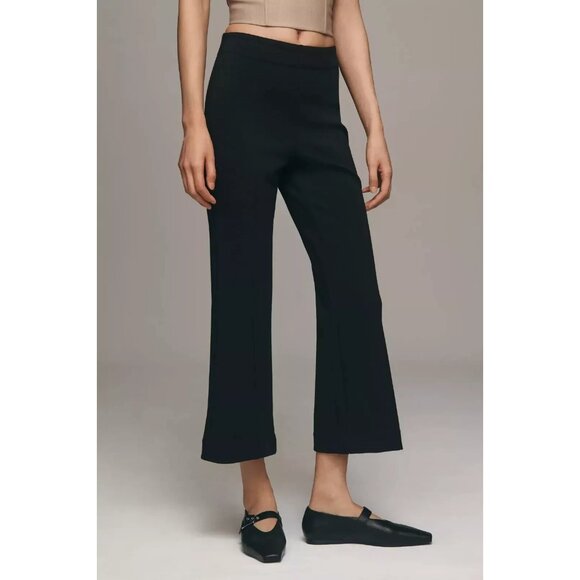 The Margot Kick-Flare Cropped Pants by Maeve: Textured Edition 3X